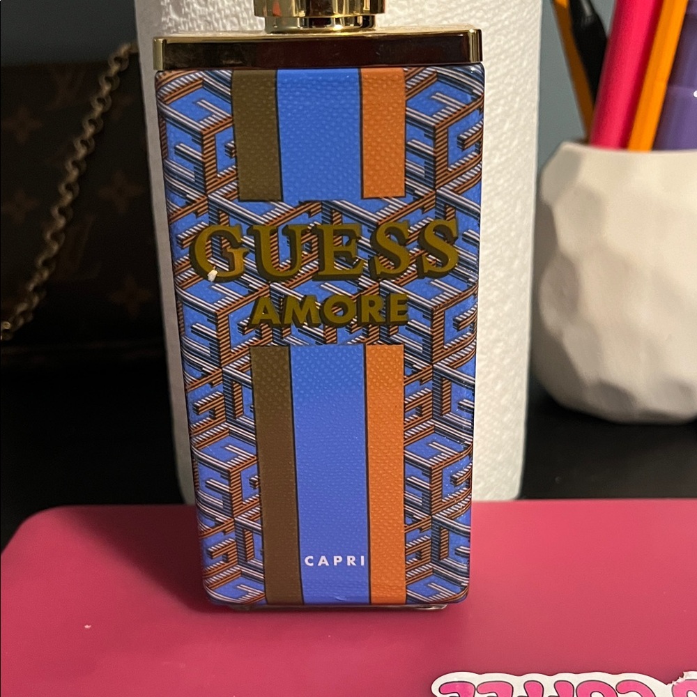 Guess Amore Capri with Blue and Orange Design